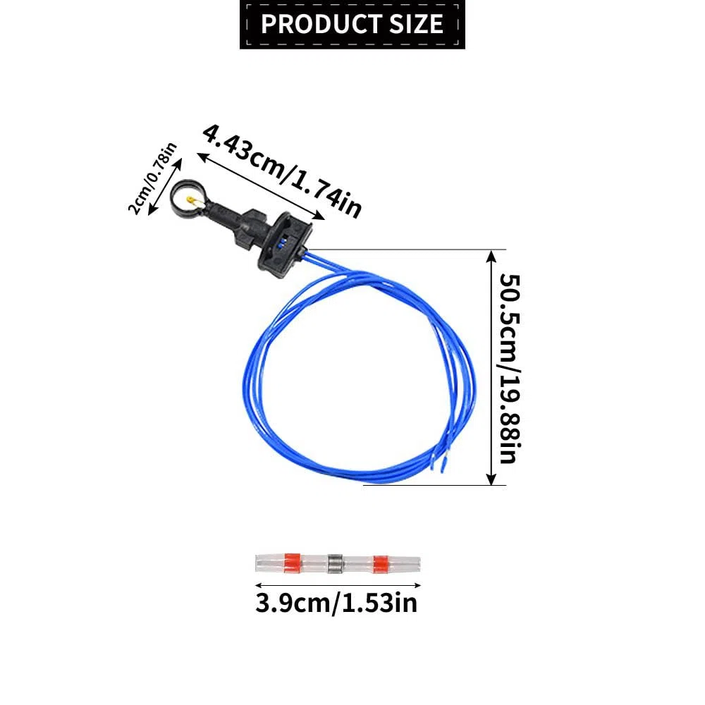 Kit de Reparación de Sensor de Temperatura con Cable Compatible con Alfa GIULIETTA 50531622