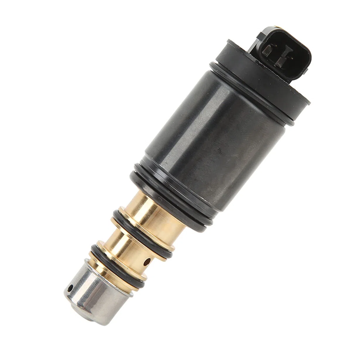 Pissente Válvula de Control Electrónico Válvula Solenoide de Compresor de CA de Metal ECV13 Respuesta Rápida Fácil Instalación para C240 ​​C320 CL500 7SEU17C 7SEU16C