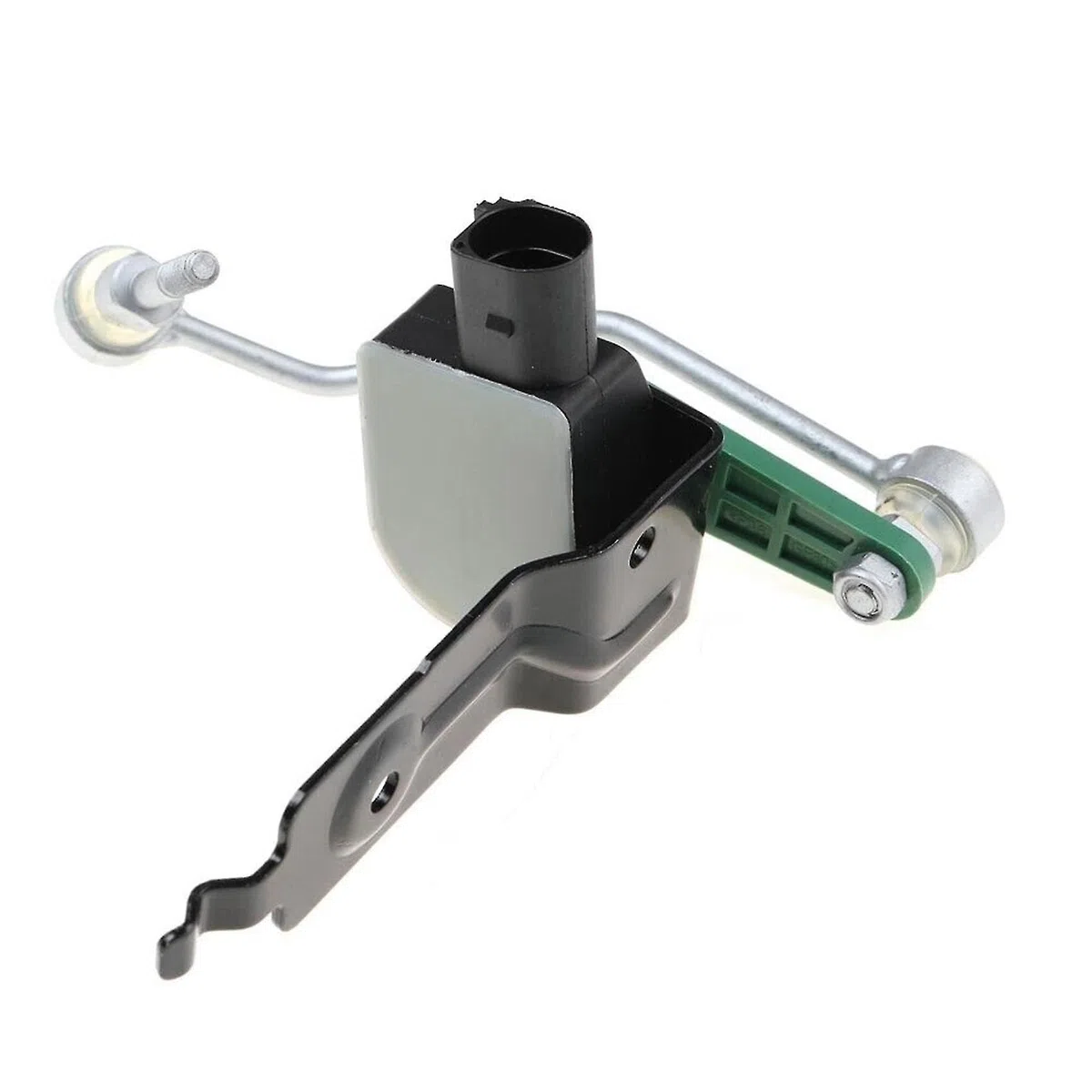 Sensor de nivel de suspensión neumática delantera derecha, compatible con Au-di A6 4F2 C6 2005-2011, A6 Allroad 4FH C6 2006-2011, A6 Avant 4F5 C6 2.0L 2.4L 2.7L 2.8L 3.0L 3.2L 4.2L 5L .2 l, repuesto