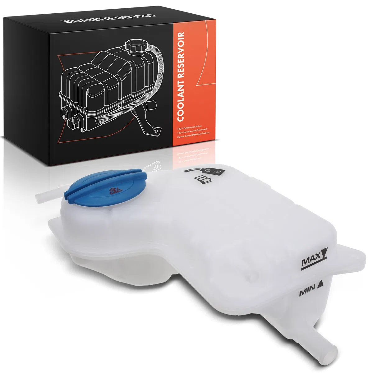 Frankberg Depósito de compensación Refrigerante Compatible con A4 Avant 8E5 1.9L A4 cabrio 8H7 2.4L A4 8E2 1.9L A4 Avant 8ED 1.9L A4 cabrio 8H7 3.0L Replace# 8E0121321