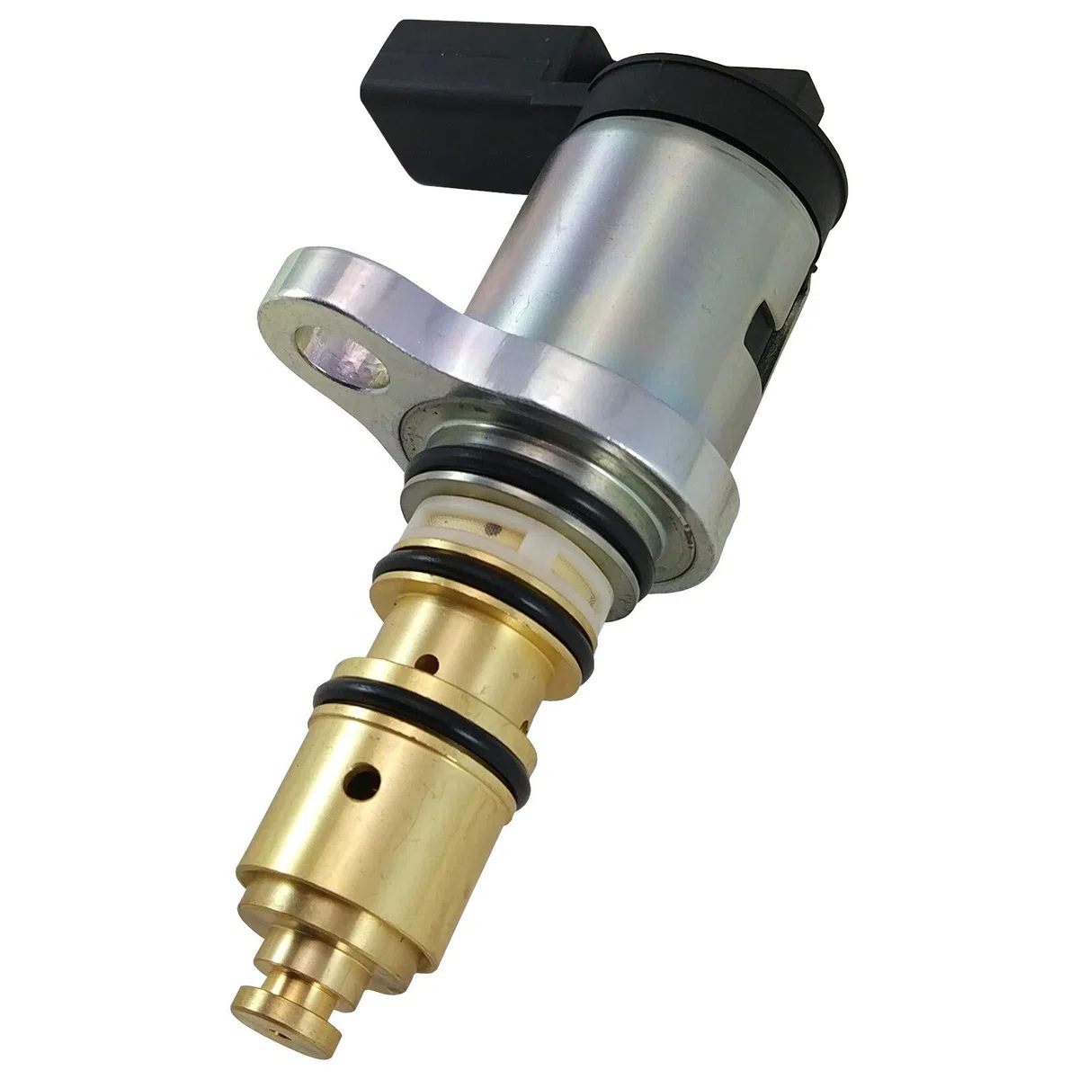Válvula reguladora GEPCO para compresor de aire acondicionado Sanden PXE13 PXE16 SD7V16 Compatible con Audi TT, A3 Seat Alhambra, Altea, Leon, Toledo Skoda Octavia II, Superb II, Yeti VW Caddy III