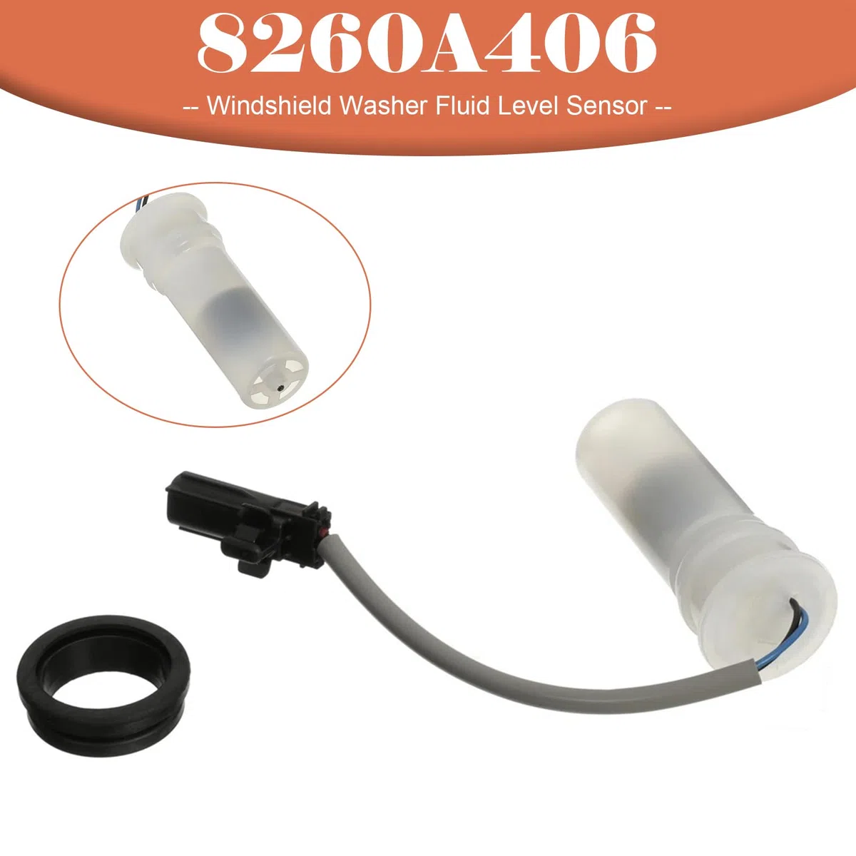MAD HORNETS Windshield Washer Fluid Level Sensor 8260A406 Apto para Mitsubishi Outlander 2014-2023