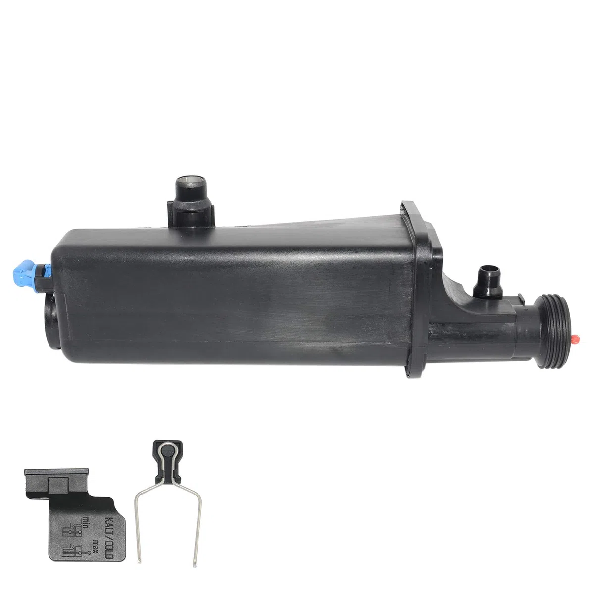 Bisenya Tanque de refrigerante de expansión con sensor compatible con 3 series E46 X3 E83 X5 E53 Z4 E85 1998-2011#17117573781 17137573781 17137787039 17132247553