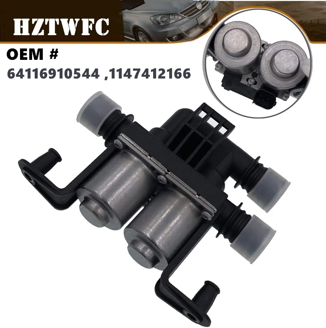 Válvula de control del calentador OEM # 64116910544 Para BMW X5 E53 E70 F15 X6 E71 F16 4.4i 4.8i 35iX 40iX