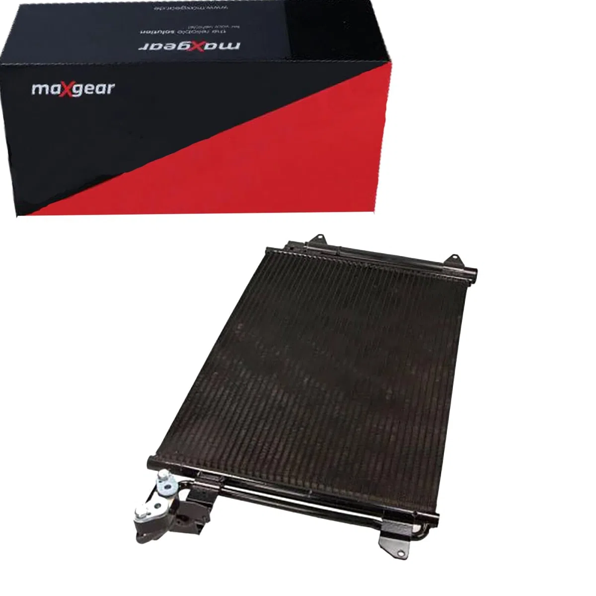 MAXGEAR AC839121 Condensador aire acondicionado con secador Compatible con VW GOLF VI 5K1 Golf V Hatchback 1K1 TOURAN 1T3, AUDI A3 Sportback 8PA, SKODA Octavia II Combi 1Z5