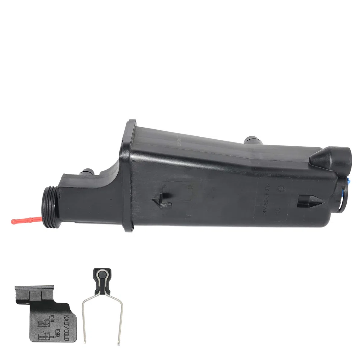 Bisenya Tanque de refrigerante de expansión con sensor compatible con 3 series E46 X3 E83 X5 E53 Z4 E85 1998-2011#17117573781 17137573781 17137787039 17132247553